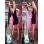 black loose and wrap hip sexy low-cut dress m3475B