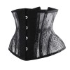 Retro Mesh Shapewear Waist Lace Abdominal Retraction Breathable Corset WK1150