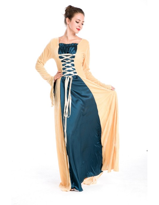 long sleeve burlesque costume m4737