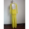 Sexy Fashion Lace Design Top Maxi Dress M3983