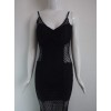 Sexy Black Mermaid Dress M3979