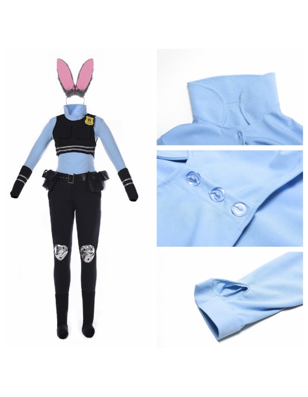 Movie Zootopia Judy Cop Costume M40229