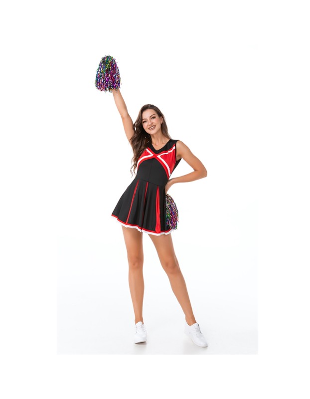 Aerobics Sexy Cheerleading Practice Wear Mini Sports Skirt Costume MS4887