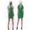 Halloween Green Zombie Nurse Costume M40228