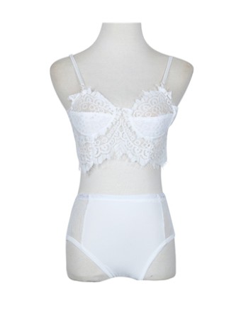 White Sexy Babydoll Sets M2131