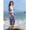 Goddess Chiffon Beach Dress M5256