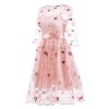 Retro Style Puffy Woman Party Sexy Night Elegant Casual Dresses CD1670
