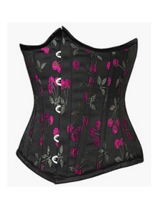 sexy satin corset M1727