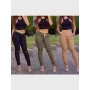 2016 New Women 3 Colors Hallow Out Legging FG9122