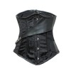 2016 New Leather Charpie Steel Bones Underbust Corset M1356