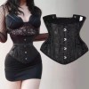 24 Steel Bones Underbust Slimming Waist Trainer Corset MS1524