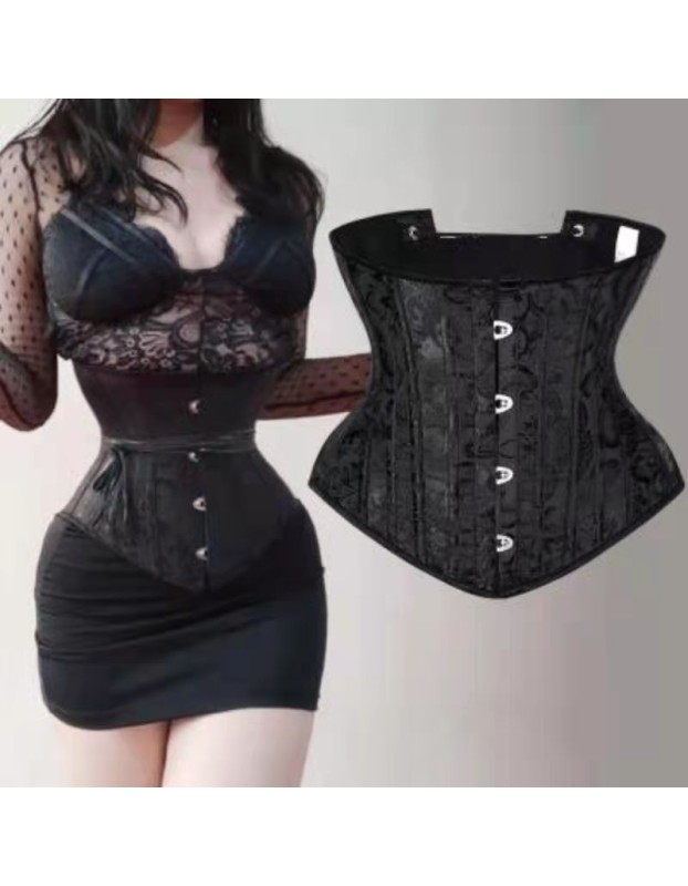 24 Steel Bones Underbust Slimming Waist Trainer Corset MS1524