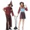 Parent Child Wizard Of Oz Scarecrow Dorothy Couple Drama Witch Costumes MS5081