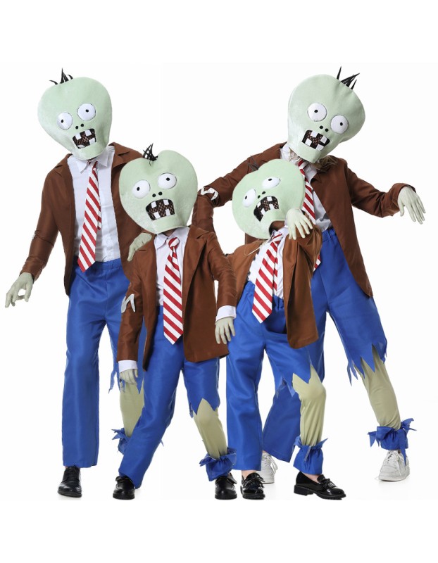 Adult Children Themed Series Sprain Zombie Cosplay Horror Costumes XY82328