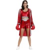 Male Female Boxer Robe Role Playing Costume Cosplay Outfits