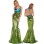 Halloween Sea Maid Sexy Mermaid Costumes Dress M40144