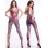 attractive pattern bodysuit m7238