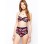 Colorful high waist bikini  M5365