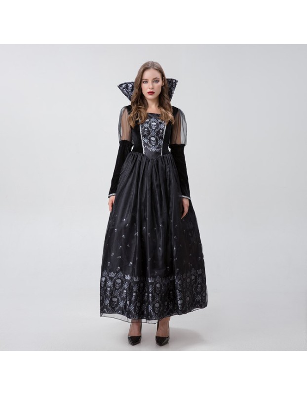 Halloween Woman Witch Devil Costume Vampire Cosplay Dresse YM8716