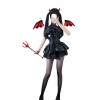 Women Imp Bat Patent Leather Witch Dress Costume Daemon Uniform Cosplay FSM096