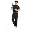 Black policeman costume M4715