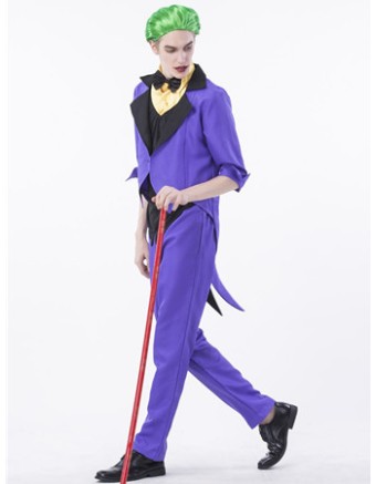 Men Purple Magician Costume Adult M40355