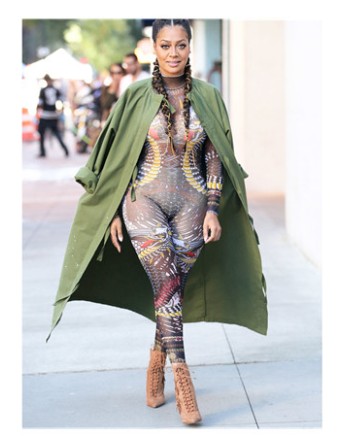 Elastic Printed High Collar Woman Sexy Bodycon Jumpsuit