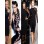 New Arrival 2014 Bandage Dress Women Patchwork Bodycon Dresses M3787