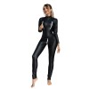 Leather Dance Cat Clothes Sex Underwear Patent Women Sexy Bodysuit XX6640