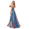 women's sexy halter strap chiffon dressM8360