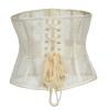 Black Apricot Breathable Mesh Underbust Waist Corset M1431
