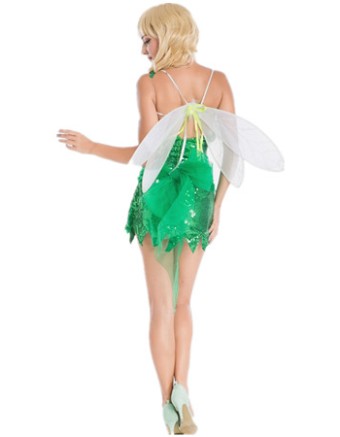 Fancy Green Dragonfly Costume Dress M40134