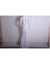 Sexy White Fashion Design Long Maxi Dress M3970a