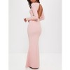Wedding Party Pink Long Dress M18045