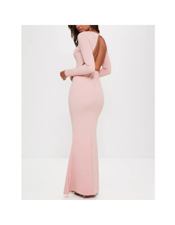 Wedding Party Pink Long Dress M18045