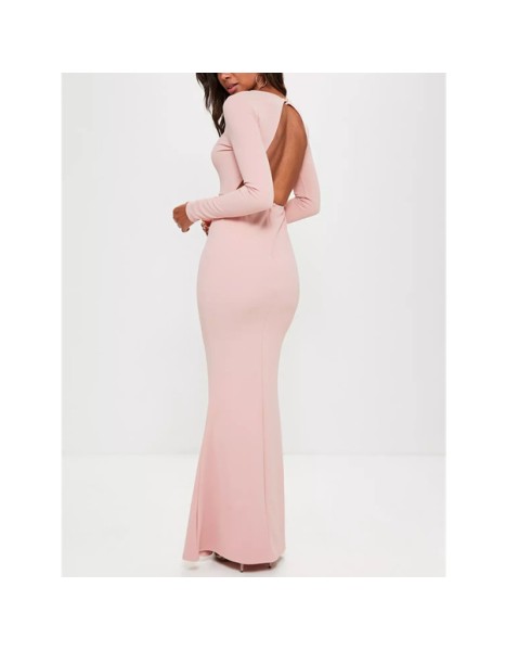 Wedding Party Pink Long Dress M18045