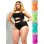 Sexy candy color one piece bikini M5403