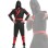 Halloween Masked Japanese Bushido Cosplay Ninja Warrior Anime Costume XY82233