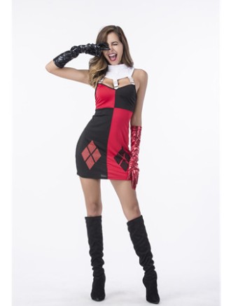 Halloween clown costume circus cosplay