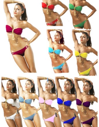 Lovely Bandeau Bikini Set M5229