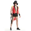 Circus Magic Costume Men Tuxedo Halloween Cosplay Animal Trainer Costume XY82223