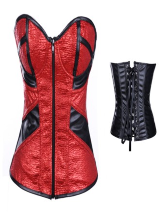 red fashion corset m1240a