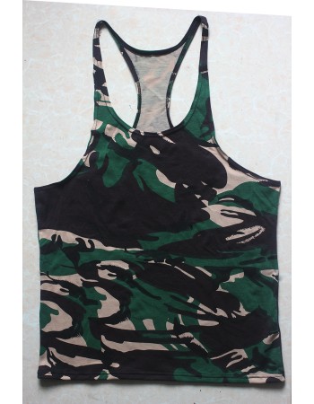 Gym Tank Top Fitness Muscle Camouflage Vest M6105