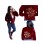 New fashiion sexy women red jacket short style with pocket M88080