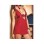 red babydoll clubwear M3208