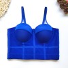 Sports Bra Mesh Yarn Underwire Fishbone Suspender Breathable Underwear KN8594