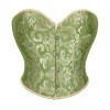 Plus Size S-6XL Sexy Strapless Tube Tops Women Overbust Jacquard Bustiers Waist Corset