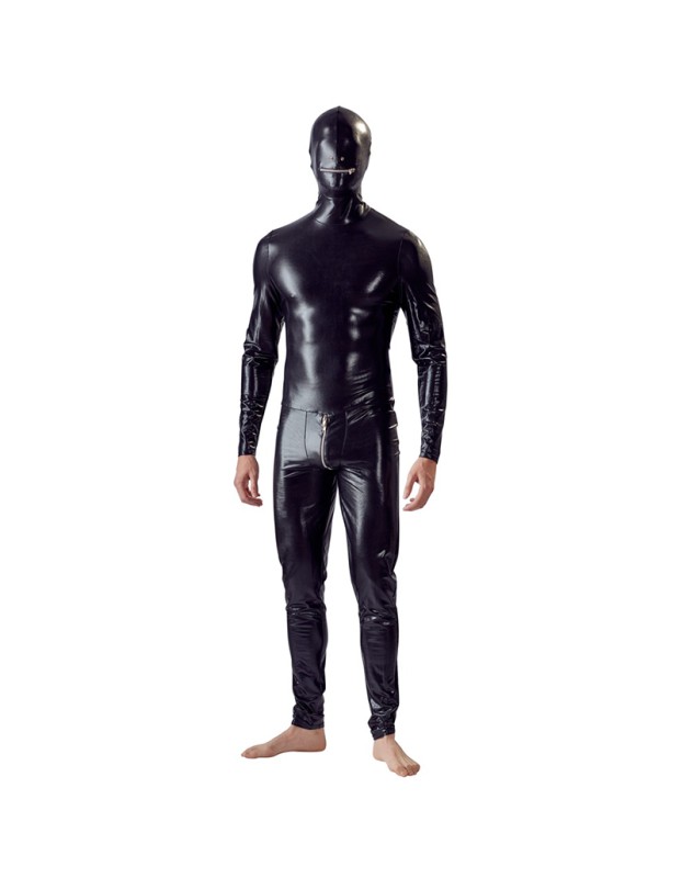 patent leather pullover tights costume 2021 stage men costume N802