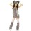 gray Deluxe Elephant dress m4702