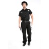 Black policeman costume M4715